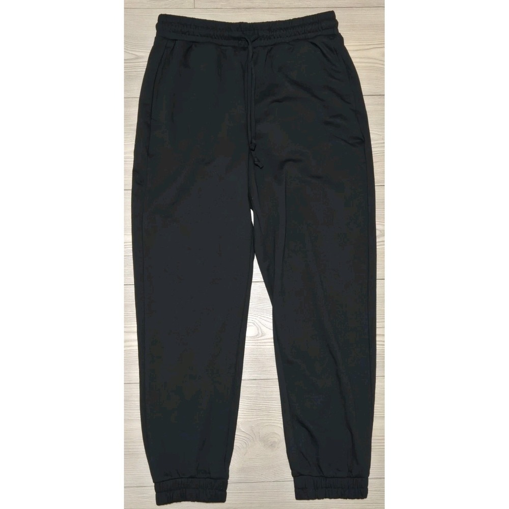 Philosophy Pants Joggers Black Womens Size Medium Drawstring Sweatpants